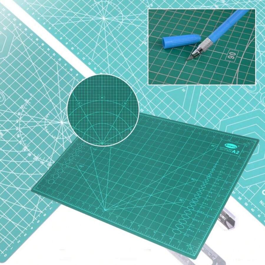 A2 Cutting Mat Non Slip And Self Healing Craft Quilting Printed Grid Lines Board