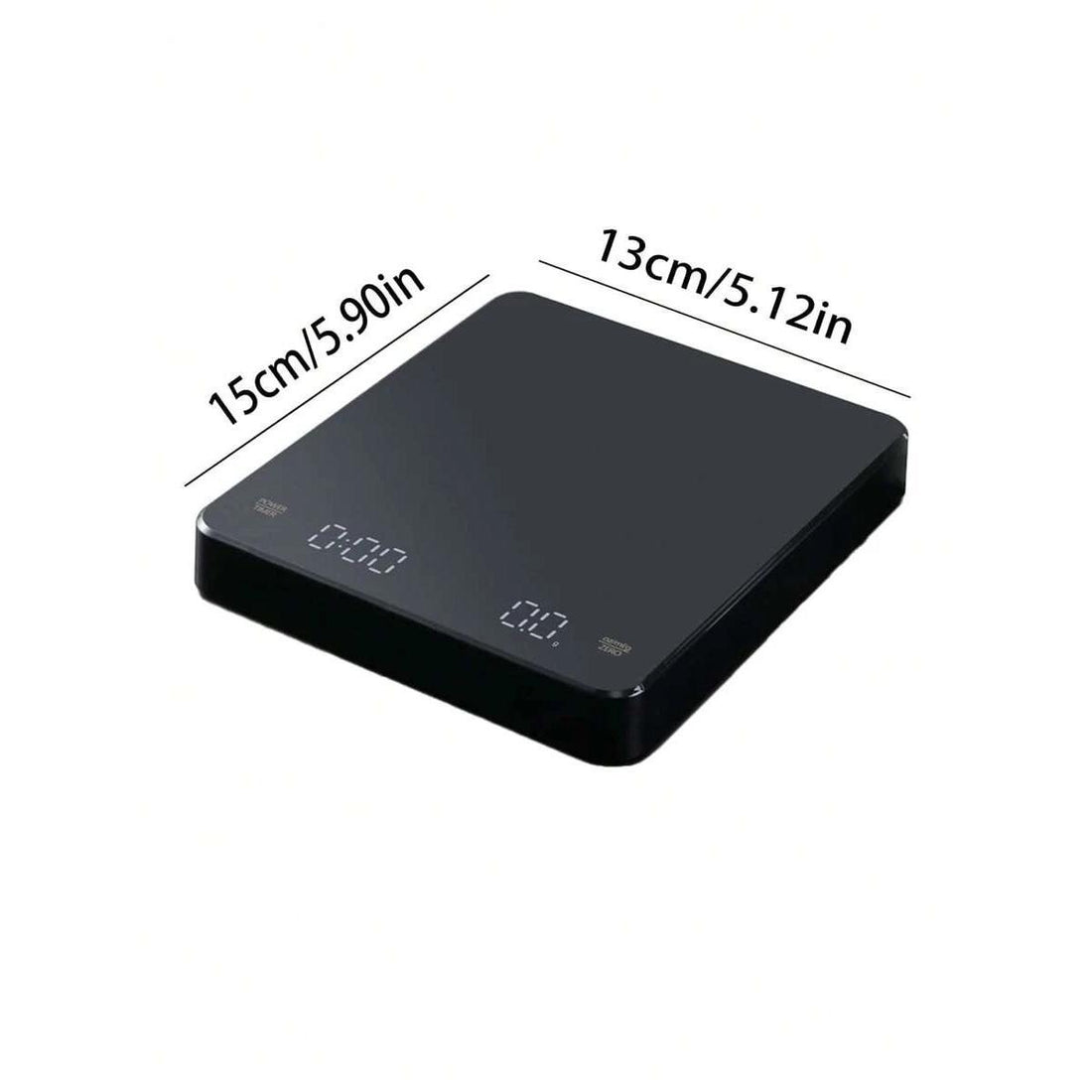 [ The Best Gift ][ With Timer ][Waterproof]1 Pc Multifunctional Kitchen Electronic Scale Digital Coffee Scale, High Precision Kitchen Cooking Scale, Italian Handheld Coffee Scale